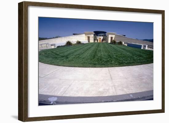 Opus One Winery Building, Napa Valley, CA-George Oze-Framed Photographic Print