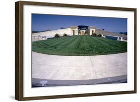 Opus One Winery Building, Napa Valley, CA-George Oze-Framed Photographic Print