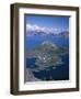 OR, Crater Lake NP. View east across Crater Lake from directly above Wizard Island-John Barger-Framed Photographic Print