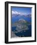 OR, Crater Lake NP. View east across Crater Lake from directly above Wizard Island-John Barger-Framed Photographic Print
