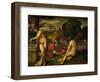 Or Giorgione, Concert in the Open Air-Titian (Tiziano Vecelli)-Framed Giclee Print