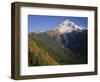 OR, Mount Hood NF. Mount Hood Wilderness, West side of Mount Hood-John Barger-Framed Photographic Print