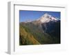 OR, Mount Hood NF. Mount Hood Wilderness, West side of Mount Hood-John Barger-Framed Photographic Print