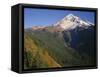 OR, Mount Hood NF. Mount Hood Wilderness, West side of Mount Hood-John Barger-Framed Stretched Canvas