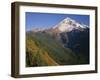 OR, Mount Hood NF. Mount Hood Wilderness, West side of Mount Hood-John Barger-Framed Photographic Print