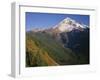 OR, Mount Hood NF. Mount Hood Wilderness, West side of Mount Hood-John Barger-Framed Photographic Print
