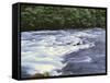 OR, Mount Hood NF. Upper reaches of the Clackamas River.-John Barger-Framed Stretched Canvas