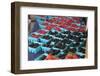 OR, Redmond, Bend. The Bend Farmers Market at Top of Mirror Pond Park. Wild berries for sale.-Emily Wilson-Framed Photographic Print