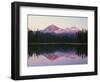 OR, Willamette NF. North and Middle Sister, with first snow of autumn-John Barger-Framed Photographic Print