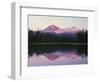 OR, Willamette NF. North and Middle Sister, with first snow of autumn-John Barger-Framed Photographic Print