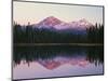 OR, Willamette NF. North and Middle Sister, with first snow of autumn-John Barger-Mounted Photographic Print