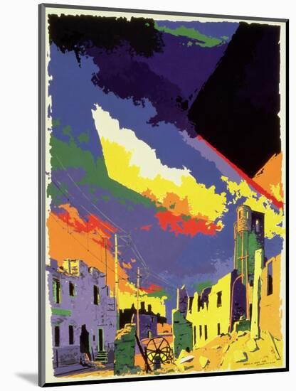 Oradour-sur-Glane, 1985-Derek Crow-Mounted Giclee Print