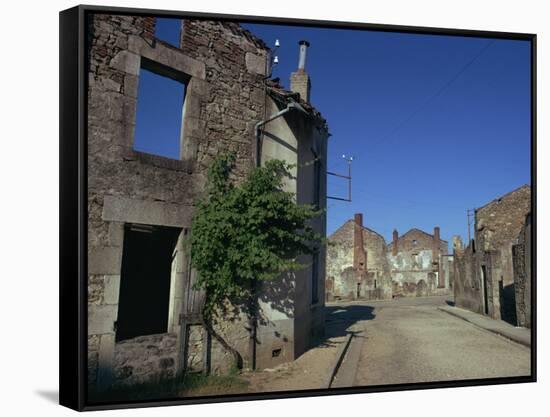 Oradour-Sur-Glane, Limousin, France-Robert Cundy-Framed Stretched Canvas