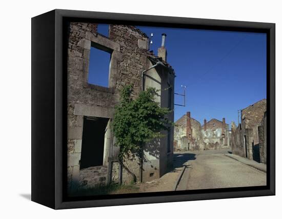 Oradour-Sur-Glane, Limousin, France-Robert Cundy-Framed Stretched Canvas