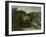 Oraguy Rock (La Roche Oraguay, Vallon De Maisieres, Doubs), 1860-Gustave Courbet-Framed Giclee Print