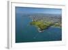 Orakei Wharf and Bastion Point, Auckland, North Island, New Zealand-David Wall-Framed Photographic Print