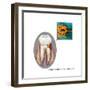 Oral Infection of Fusobacterium Nucleatum-Gwen Shockey-Framed Art Print