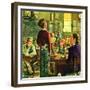 "Oral Report,"February 1, 1947-W.C. Griffith-Framed Giclee Print