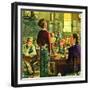 "Oral Report,"February 1, 1947-W.C. Griffith-Framed Giclee Print