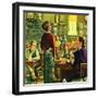 "Oral Report,"February 1, 1947-W.C. Griffith-Framed Giclee Print