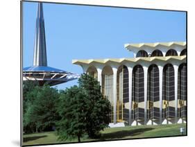 Oral Roberts University Prayer Tower, Tulsa, Oklahoma-Mark Gibson-Mounted Photographic Print