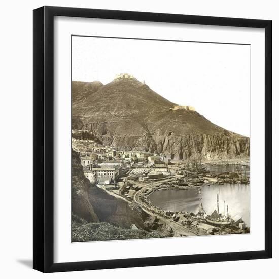 Oran (Algeria), the Port-Leon, Levy et Fils-Framed Photographic Print