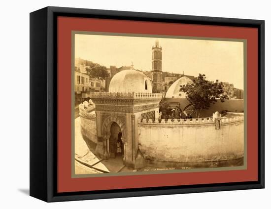 Oran, the Pasha Mosque, Algiers-Etienne & Louis Antonin Neurdein-Framed Stretched Canvas