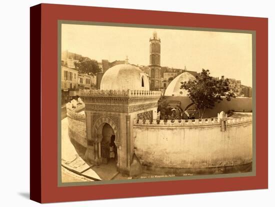 Oran, the Pasha Mosque, Algiers-Etienne & Louis Antonin Neurdein-Stretched Canvas