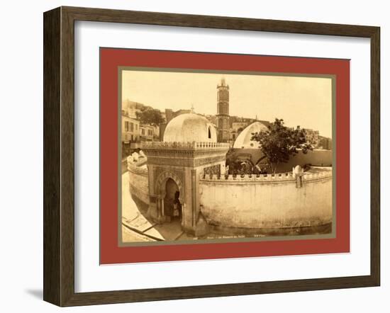 Oran, the Pasha Mosque, Algiers-Etienne & Louis Antonin Neurdein-Framed Giclee Print