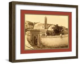 Oran, the Pasha Mosque, Algiers-Etienne & Louis Antonin Neurdein-Framed Giclee Print