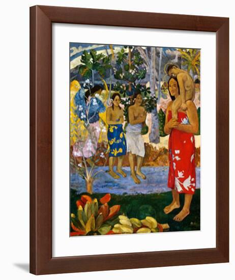 Orana Maria-Paul Gauguin-Framed Art Print