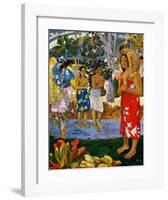 Orana Maria-Paul Gauguin-Framed Art Print