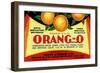 Orang-O-null-Framed Art Print