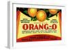 Orang-O-null-Framed Art Print