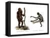 Orang-Outang, 1860-null-Framed Stretched Canvas