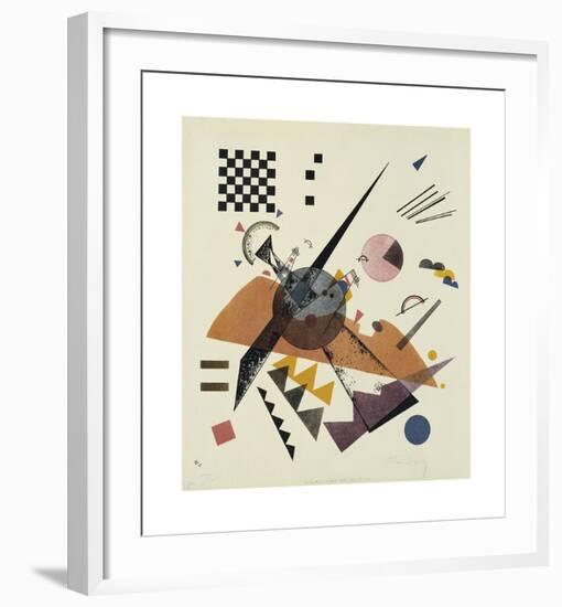 Orange, 1923-Wassily Kandinsky-Framed Premium Giclee Print