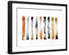 Orange and Black-Nancy LaBerge Muren-Framed Art Print