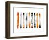 Orange and Black-Nancy LaBerge Muren-Framed Art Print