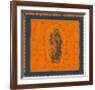 Orange and Blue Mary-Marta Wiley-Framed Art Print