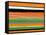 Orange and Green Abstract 3-NaxArt-Framed Stretched Canvas