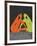 Orange and Green Women-Felix Podgurski-Framed Art Print