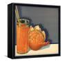 Orange and Juice - Citrus Crate Label-Lantern Press-Framed Stretched Canvas