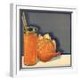 Orange and Juice - Citrus Crate Label-Lantern Press-Framed Art Print