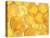 Orange and Lemon Slices-Simon Smith Photography Ltd-Stretched Canvas