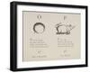 Orange and Pig Illustrations and Verses From Nonsense Alphabets Drawn and Written by Edward Lear.-Edward Lear-Framed Giclee Print