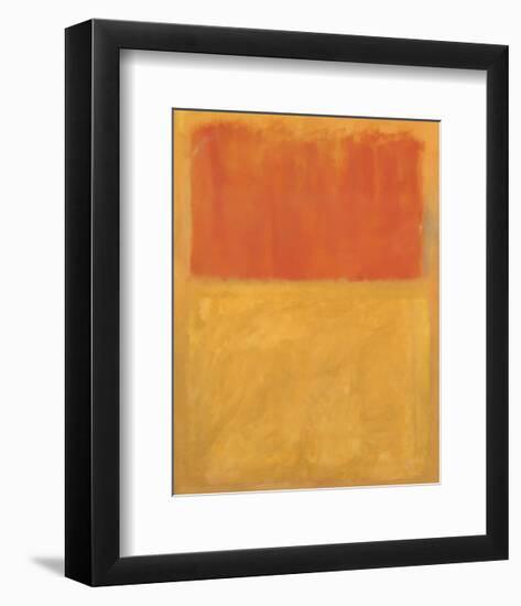 Orange and Tan, 1954-Mark Rothko-Framed Art Print