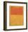 Orange and Tan, 1954-Mark Rothko-Framed Art Print