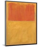 Orange and Tan, 1954-Mark Rothko-Mounted Art Print
