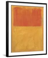 Orange and Tan, 1954-Mark Rothko-Framed Art Print