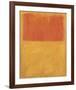 Orange and Tan, 1954-Mark Rothko-Framed Art Print